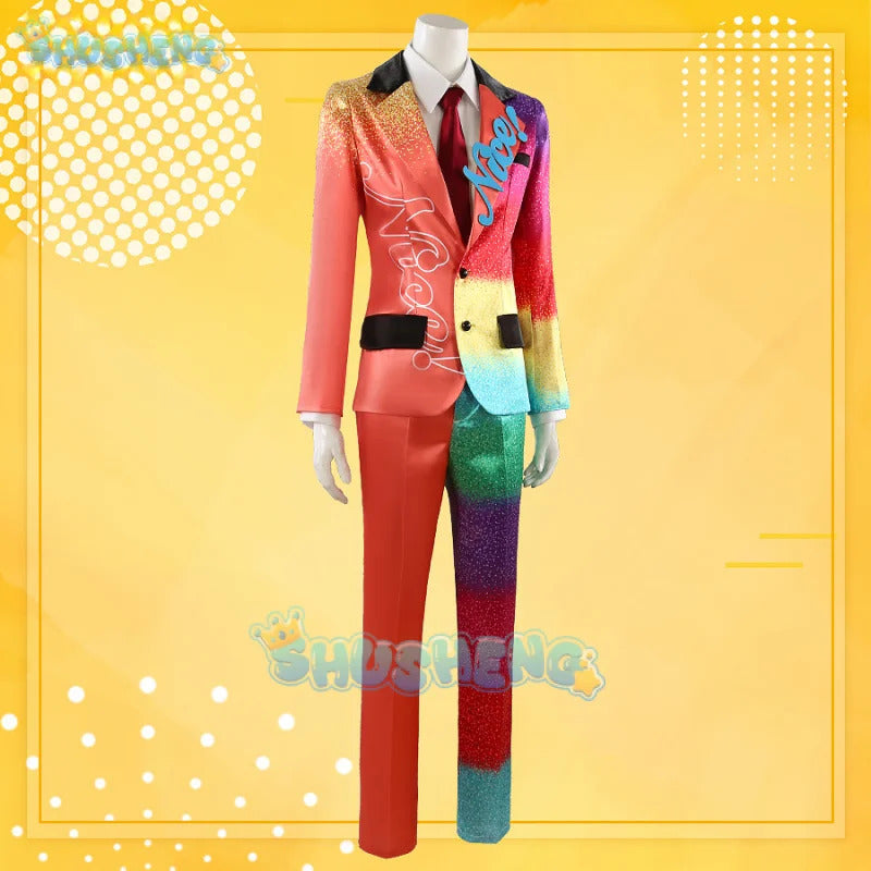 Ensemble Stars Nice Arneb Thunder Cosplay Costume Colorful Suits Uniform Hallowen Carnival Party Play Role for Women Men