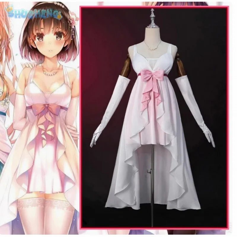 Megumi Kato Saekano: how to raise a strong girlfriend cosplay special dress Halloween costume new WOMEN'S sexy prop uniform