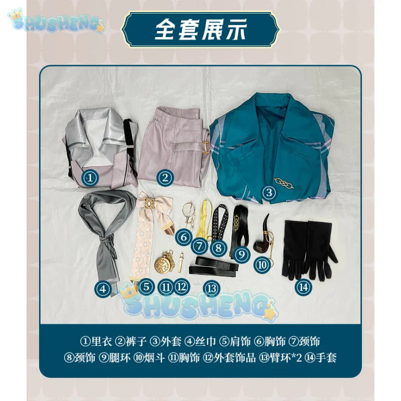Shusheng Nu: Carnival Rei Men Cosplay Costume Cos Game Anime Party Uniform Hallowen Play Role Clothes Clothing