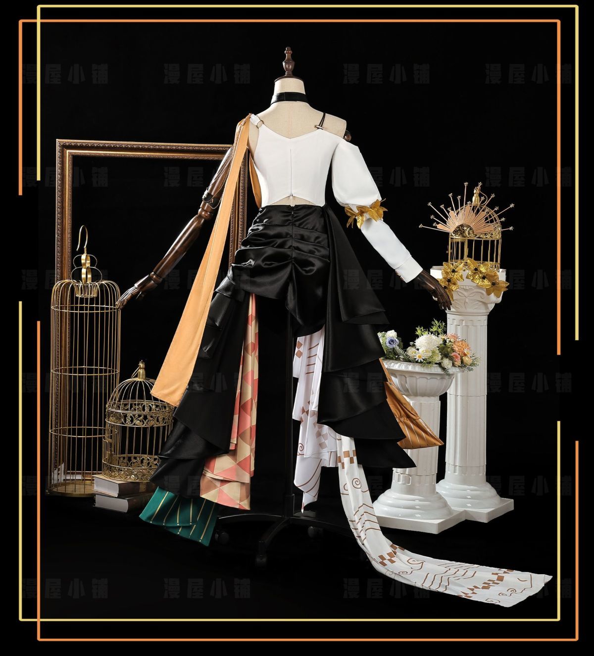 Arknights Muelsyse Walk the Golden Dream Cosplay Costume Girls Anime Game Character Outfit Official Rhodes Island Operator Dress