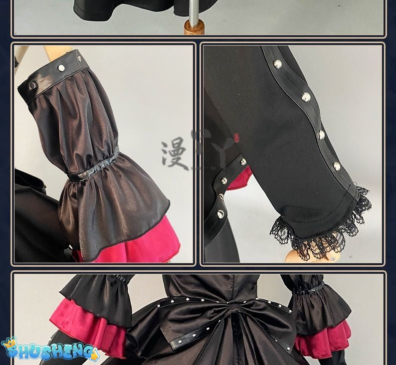 Game Dead and Bloomed in the Mansion Devil Cosplay Costume Lolita Dress Halloween Carnival Uniform Anime Clothing Party Suit