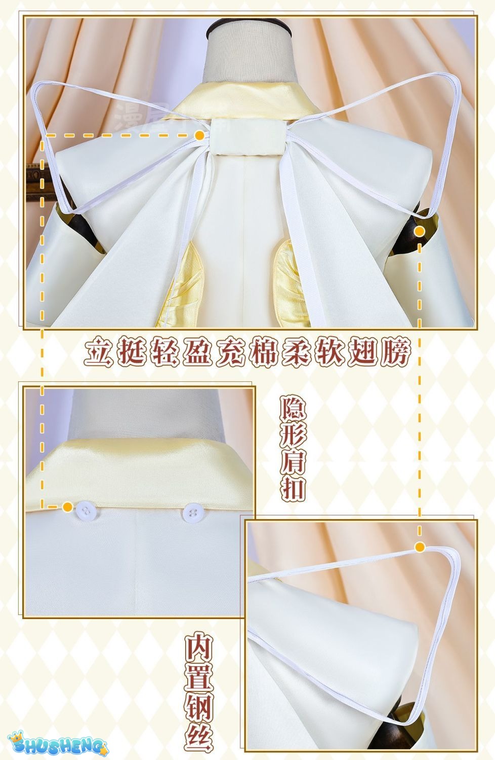 Hinamori Amu Shugo Chara Cosplay Transform into battle suit Costume Halloween Carnival Sweet Dress Prop and Accessory wig Set