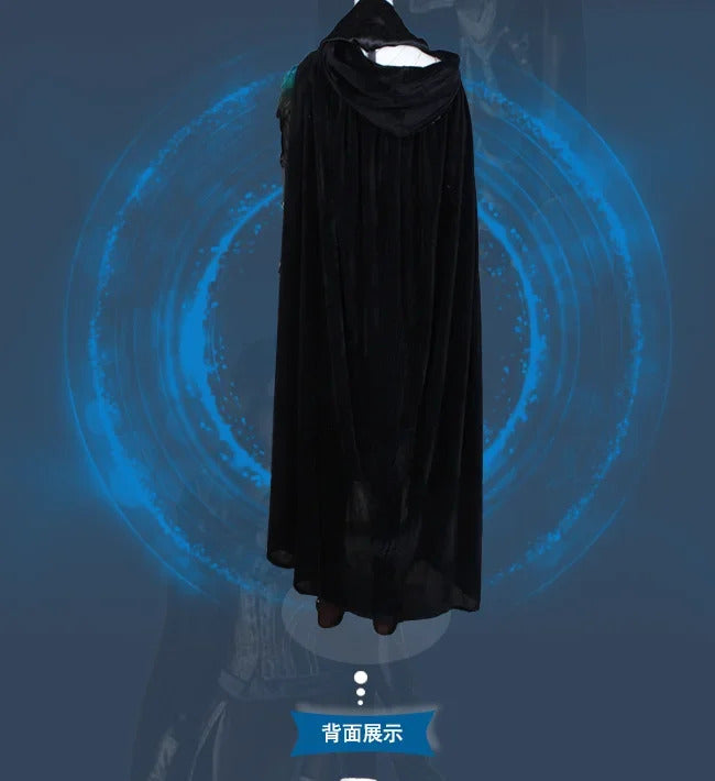 Witcher 3 Wild Hunt Cosplay Yennefer of Vengerberg Costume Cloak apron gloves waistband Full set Halloween Party Woman uniform