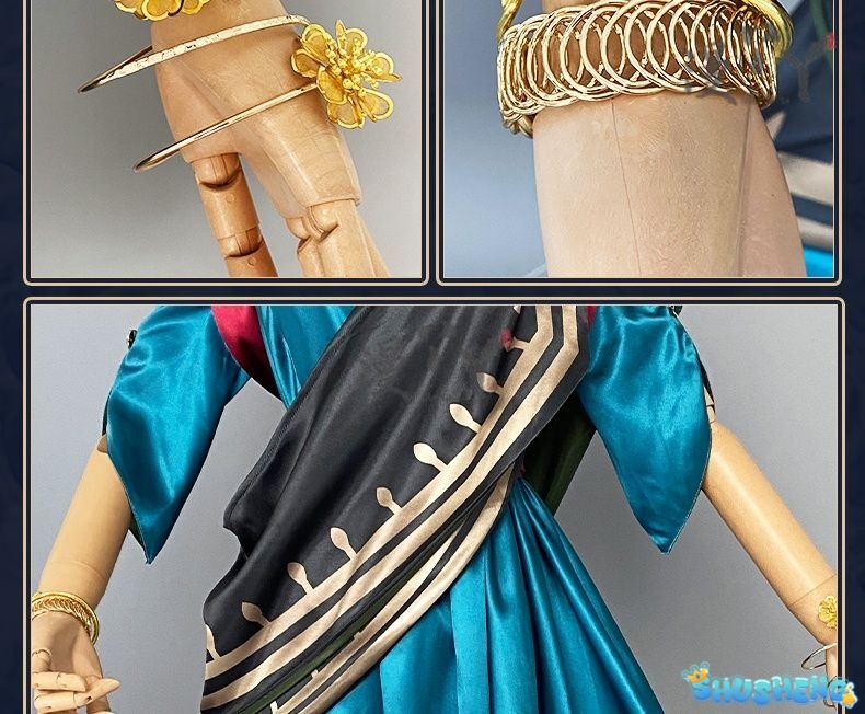 Game Identity V Emily Dyer/Doctor Cosplay Costume Elegant Gorgeous Formal Dress Carnival Role Play Clothing