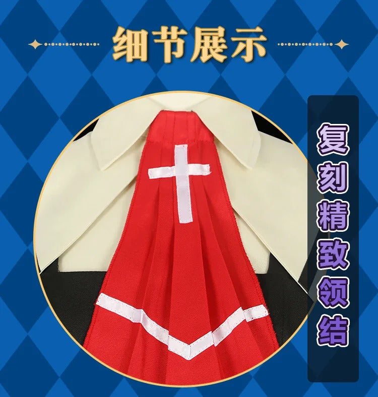 Anime AIR Kamio Misuzu cosplay Air costume tie, coat, socks, dress campus uniform Halloween party sweet JK woman man set S-XXL
