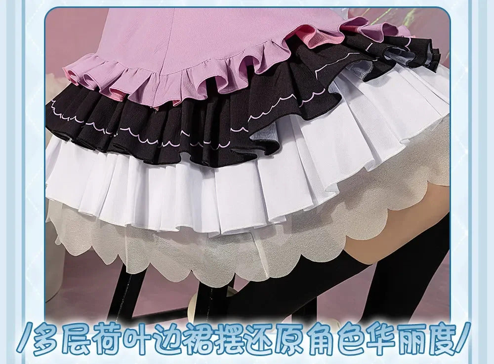 Taki Shiina Anon Chihaya Takamatsu Tomori Bang Dream!Cosplay Costume Halloween sleepwear party dress socks accessories prop set