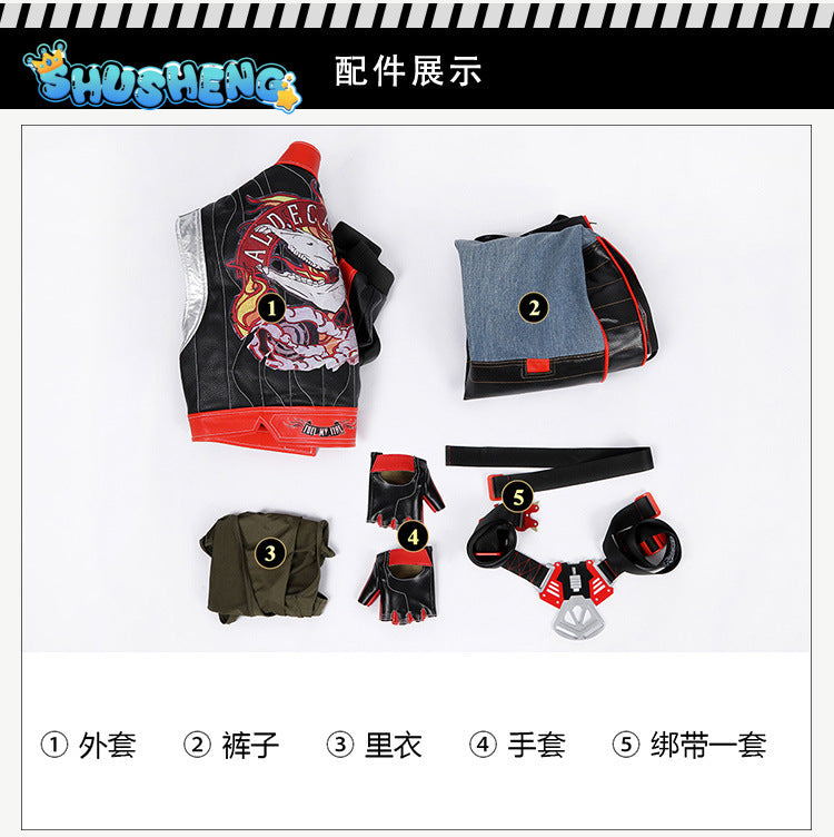 New Game Panam Palmer Punk Cosplay Costume Shirt Pants Coat Belts Boots To Choose Fancy Set Custom Made