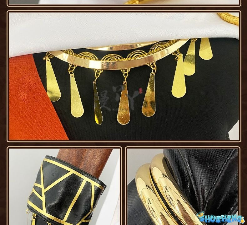 Identity V Naib Subedar Cosplay Costume Mercenary Cos Handsome Fashion Uniforms Activity Party Role Play Clothing Game