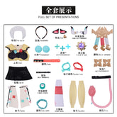 Hot Game Genshin Impact Varesa Cosplay Costume Anime Clothes Cute Dress for Women Girls Uniform Wig Shoes Halloween Role Party