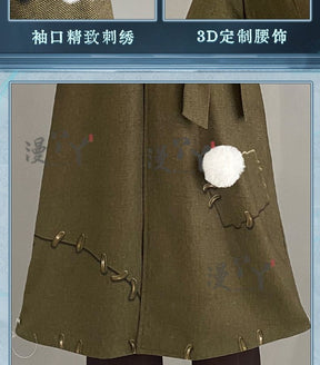 Game Identity V Cosplay Costumes Survivor Melly Plinius Entomologist Cosplay Costume Original Skin Uniforms Clothes Suits New