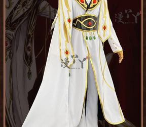 Code Geass Lelouch of the Rebellion Anime Lelouch Lamperouge Cosplay Costume Emperor Uniform Unisex Cos Convention Gift