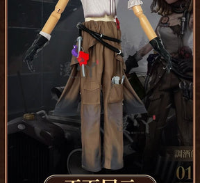 Game Identity V Demi Bourbon Barmaid Cosplay Costume Protective goggles hats gloves accessories props Halloween party New Set