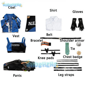 Zenless Zone Zero Zhu Yuan Cosplay Costume Cos Game Anime Party Uniform Hallowen Play Role Clothes