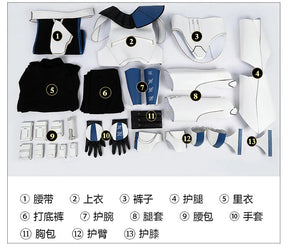 Captain Rex CT-7567 Movie Star Cosplay Costume Helmet shoes gloves waist bag prop set Halloween men women fantasy New uniform