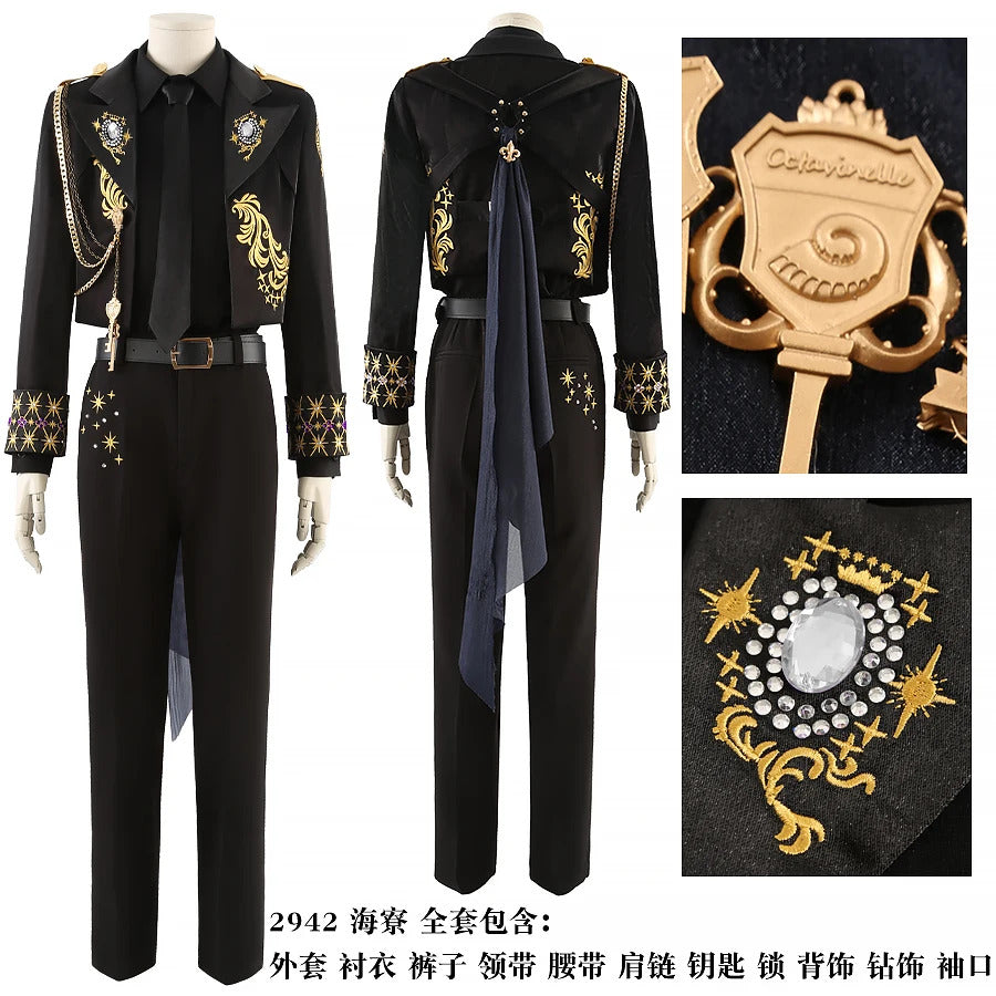 Twisted Wonderland‌ Heartslabyul‌Savanaclaw‌‌For Octavine‌ Scarab‌ Pomefiore‌ Ignihyde‌ Diasomnia‌ Cosplay Costume Uniform