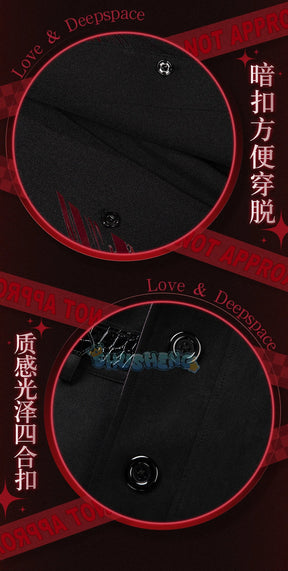 Love And Deepspace Sylus Endless Marauders Cosplay Costume Game Anime Party Uniform Hallowen Play Role Clothes Clothing Shusheng