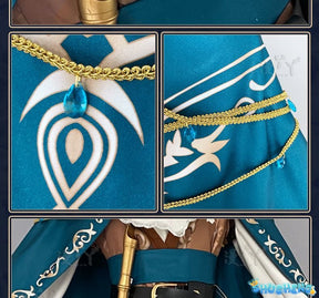 Game Identity Ⅴ Luchino Diruse Professor Cosplay Costume Poet New Skin Fashionable Uniform Man Halloween Party Suit