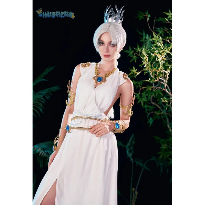 Shadowheart Cosplay BG3  Costume Game Balder Gate 3 Outfits Disguise Adult Female Halloween Roleplay Fantasia Shadowheart Suits