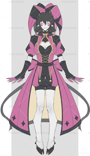 deposits！！Cosplay Series: Mononoke- Freak Circus-Colombina （doujin）Cosplay Costume presale  the fan artist authorization