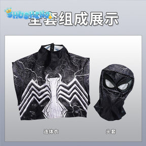 PS5 Spider Man Venom Suit Cosplay Costume Superhero Jumpsuit Comic-con Carnival Masquerade Party Props Bodysuit X-mas Gift Adult