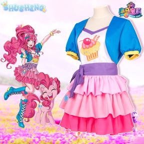 Pinkamena Diane Pie personification Anime Cosplay Costume halloween costumes for women Party Exquisite lovely gifts