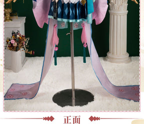 Onmyoji Hatsune Miku Cosplay Costume Wig Shoes Full Set Party Dresses Uniform Suit Halloween Carnival Role Play Suit