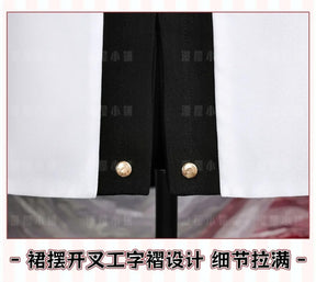 Asuna Cosplay Costume Sword Art Online: Ordinal Uniform Halloween Carnival Party Christmas Play Role Clothes Clothing for Women