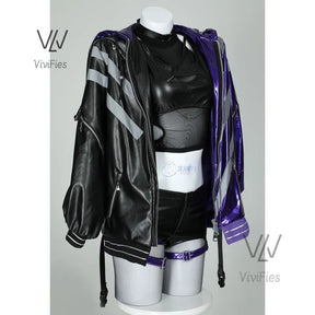 Game Tekken 8 Ling Reina  Cosplay Fantasia Costume Disguise for Adult Women Tops Shorts Outfits Halloween Carnival Party Clothes