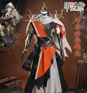 Shusheng-R Identity Ⅴ Mercenary Naib Subedar Cosplay Costume Uniform Halloween Carnival Party Christmas Play Role Clothes Clothing