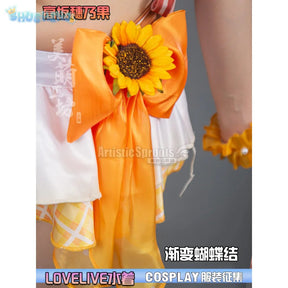 Honoka Kousaka Anime LoveLive! Cosplay Costume Women Halloween Party Sweet Top Skirt Headwear Set Summer Vacation Beach swimwear