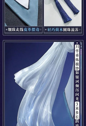 Cardcaptor Sakura Yue Tsukishiro Yukito Cospaly Costume Halloween Carnival Men Women New Fashion Uniform Coat Pants Earrings Set