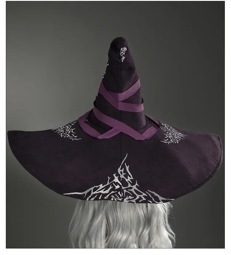 Shusheng-R Elden Ring Recluse NIGHTREIGN Full Set Dress Uniform Props Accessories Women Halloween Carnival Party