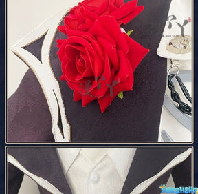 Prisoner/Luca Balsa Cosplay Game Identity V Costume The Official Halloween Concert Daily Outfit Party Role Play Clothing
