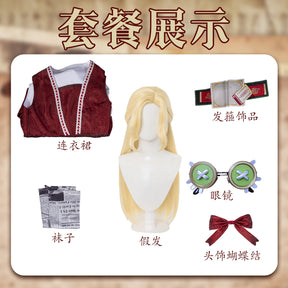 Identity V Cosplay Alice Derose Little Girl Dress Alice Cos Game Anime Party Uniform Hallowen Play Role Clothes Halloween Cosplay