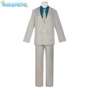 Halloween Christmas Jujutsu JJK Manga Anime Nanami Kento Cosplay Costume Wig Suit Vest Pants Uniform