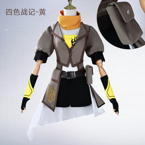 Anime RWBY Cosplay Yang Xiao Long Costume Sexy Jacket Yellow Black Y2K Oversleeve Desert Punk Lolita Halloween Party Customized