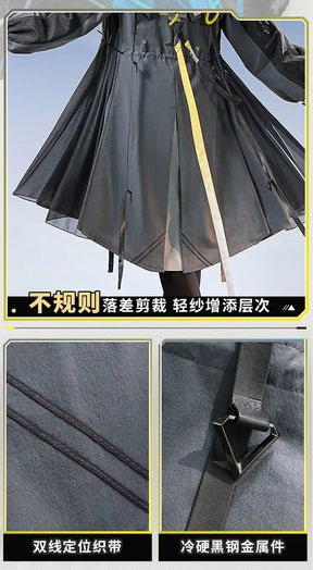 Arknights: Endfield Endministrator B Cosplay Costume Uniform Halloween Carnival Party Christmas Play Role Clothes Clothing