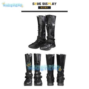 FF7 Sephiroth Cosplay Final Fantasy VII Costume Black Coat and Accessories Halloween Party Handsome Uniform youth Sephiroth Set