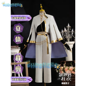 Tamaki Cosplay Costume Game Nu: Carnival Mysterious Male Fashion Uniform Coat Lining Pants Halloween Party Outfit Men