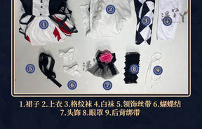Akiyama Mizuki Cosplay Costume PJSK Lovely Party Dress Uniform Halloween Outfit Women New