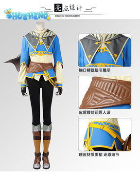 Princess Zelda Sheik Cosplay Jumpsuit Cape Women Costume Anime Zelda Game Tears Kingdom Fancy Dress Party Cloth For Role Playing