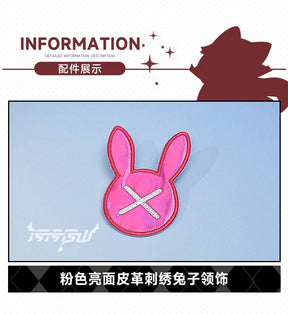 Honkai Gakuen 2 Tiara City Express Cosplay Costume Leather jumpsuit necklace outerwear sock set women Halloween sexy new uniform
