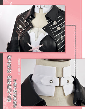 Arknights Lemuen Cosplay Costume Wig Dress Jacket Uniform Outfit Leggings Festival Halloween Party Women Girls Role Play Props