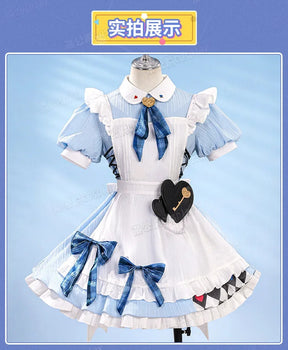 LoveLive μ's X GIGO Full Set Cosplay‌‌ Concert Costume Maid Uniform Halloween Carnival Party Christmas Play Role Clothing