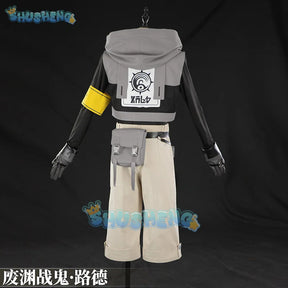 Anime Gachiakuta Rudo Surebrec Cosplay Costume Uniform Hoodie Gloves Akuta Cleaners Halloween Party Women Men Carnival