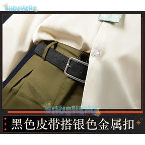 Reverse:1999 Windsong Cosplay Costume Coat shirt tie belt gloves necklace Halloween party Handsome man Woman uniform Full Set