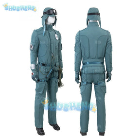 Mickey 17 Mickey Barnes Cosplay Costume Uniform Halloween Carnival Party Christmas Play Role Clothes Clothing for Men