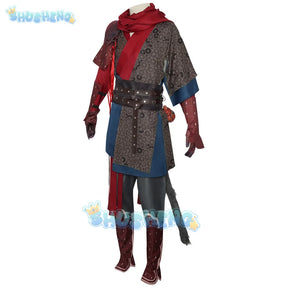 Black Myth Cos Wukong Red Blue Styles Cosplay Anime The Destined One Adults Costume New Game Wukong Fancy Stage Costume