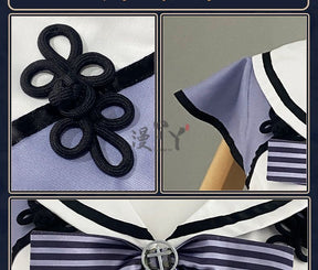 Vtuber Seren Azuma Game Suit Sweet Lovely Uniform Cosplay Costume Halloween Party Role Play Outfit Women