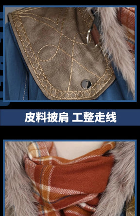 Lies of P: Overture Male lead P Cosplay Costume Coat pants belt props accessories scarf set Halloween party new fashion uniform